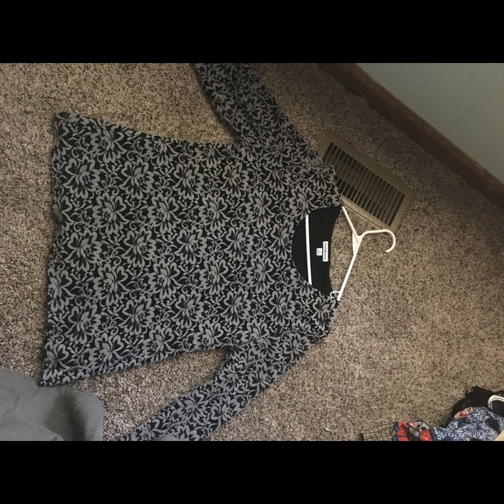 Croft and barrow flowery shirt